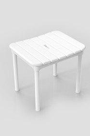 Resim Prima Nova Okaliptus Tabure - Beyaz 