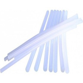 Resim Solid 12mm X 30cm Kalın Mum Silikon 10 Adet Kalın Silikon Tabancasına Uyumlu 