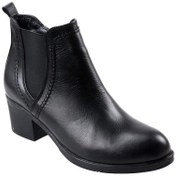 Resim Scavia Orto pedik Comfort Hakiki Deri 5 Cm Topuklu Bayan Bot 