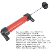 Resim Reedark El Operasyonlu Sifon Pompa Seti - Akışkan Transferi, Su Değiştirme Ve Hava Atma Fonksiyonu İle Araç Ve Ev Kullanıma Uygun 