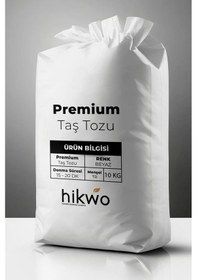 Resim Premium Taş Tozu - Hobi Harcı - Taş Tozu 10 Kg Beyaz 