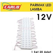 Resim Ahmet Otomotiv Parmak Lamba Seti 3 Ledli Soft Beyaz Renk 12v 