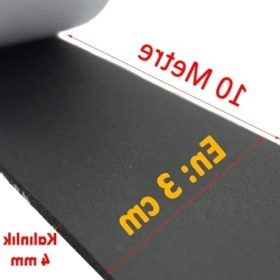 Resim Hakay 10 Metre Yapışkanlı Ses ve Isı Yalıtım Bandı, 30 mm Genişlik 
