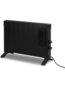 Resim Luxell HC-2952 2500W Fanlı Konvektör Siyah Renk Duvara Montaj Yapılabilir Kolay Taşınabilir 