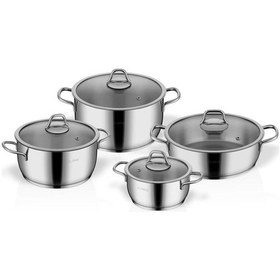 Resim Neva N3157 Berlin 8 Parça Tencere Seti 