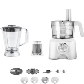 Resim Mastermaid Power Multifunctional 10 In 1 Mutfak Robotu Matte White 2000W 