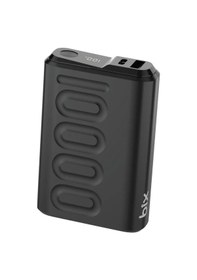 Resim Bix Tpb15 10000mah Pd 20w Usb-c Usb-a Qc 3.0 22.5w Süper Hızlı Şarj Destekli Dijital Ekranlı Mini Powerbank Siyah Siyah 