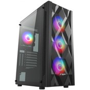 Resim FSP CMT395A 650W 80+Bronze RGB Mid Tower Bilgisayar Kasası 