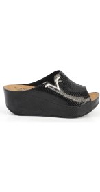Resim Capone Outfitters Kailey 6145 Kadın Dolgu Topuklu V Toka Terlik 