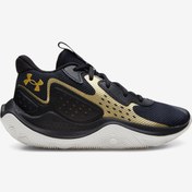 Resim Under Armour Jet '23 Basketbol Erkek Siyah Basketbol Ayakkabısı 