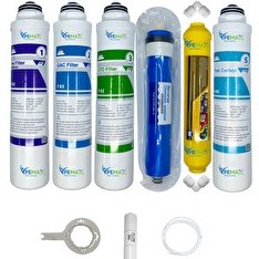 Resim Pemax Water Solutions Kapalı Kasa Su Arıtma Cihazlarına Tak Çevir 6'lı ReVerse Osmosis Mebran Mineral-Tatlandırıcı 