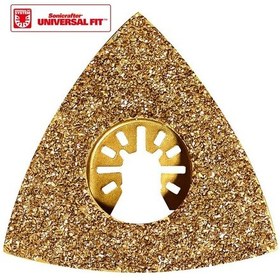 Resim WORX WA4966 Çok Amaçlı Raspalama Makinası İçin 75x75mm Karbür Kaplama Harç, Boya, Yapıştırıcı Universal Zımpara Başlığı 