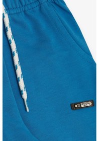Resim Breeze Girls & Boys Erkek Çocuk Alt Cepli Amalı Bağcık Aksesuarlı 1-4 Yaş, Mavi-mavi Mavi 