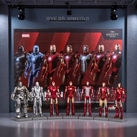Resim Marvel Lisanslı Iron Man 3 10. Yıl Dönümü 4 İnç Hareketli Figür - Ev/Masa Dekoru için Mükemmel, Koleksiyon ve Parti Süslemesi - Tatiller, Doğum Günleri & Kutlamalar İçin İdeal Hediye 