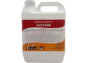 Resim Brtr Kimya Aseton 5 Lt Temizlik Solventi Ve İnceltici 