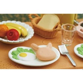 Resim Sylvanian Families 5444 Kahvaltı Seti, Renkli Açık Ahşap 