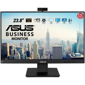 Resim ASUS 23.8" Ips Be24eqk 5ms 60hz Hdmı-dp Ev Ofis Tipi Monitör (1920 X 1080) Web Kameralı 