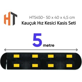 Resim Kauçuk Hız Kesici Kasis Seti -2 Bantlı Eko - 5 Metre 