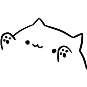 Resim Bongo Kedisi Sticker Oto-motor-laptop-duvar-dekor 10 X 6 Cm 