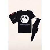 Resim Trendypassion The Moon Baskılı Eşofman Takımı 