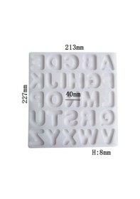 Resim Epoksi Silikon Kalıp Bubble Büyük Harfler Kalıbı 