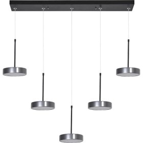 Resim Nidage Rihanna Modern Tasarım Salon Yatak Odası Mutfak Yemek Masası Panel Ledli 5 Li Sıralı Beyaz LED Aviz 