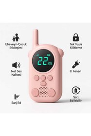 Resim Universal Çocuk Walkie Talkie Telsiz Seti 