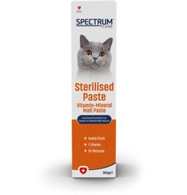 Resim Spectrum Sterilised Paste Kısırlaştırılmış Kediler İçin Vitamin ve Mineralli Malt Macunu 30 gr 
