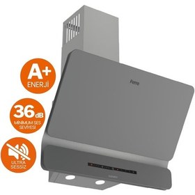 Resim Ferre Afm Tech Greyum Antrasit D082-SA + FM2210 + FM7710 Ultra Sessiz Silenart Gri Ankastre Set 