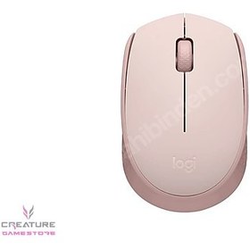 Resim Logitech M171 Pembe Optik Kablosuz Mouse 