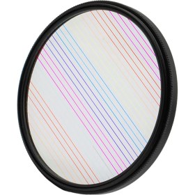 Resim Echoes 77mm Gökkuşağı Dönen Fotoğraf Makinası Lens Filtresi - Siyah (Yurt Dışından) 