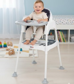 Resim Tommybaby 3 in 1 Çalışma Masalı ve Pedli Mama Sandalyesi 