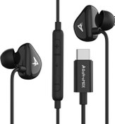 Resim USB C Kulaklıklar, Tip C Kulaklık iPhone 16 Pro Max/15/iPad Samsung Galaxy S20 S21 S22 S23 S24 FE Ultra Kablolu Kulaklıklar Mikrofon Android Google Pixel 8 8A 7 7A 6A 6 OnePlus için 