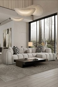 Resim BEKALIVING Rui Comfort Köşe Takımı Kanepe 1007 