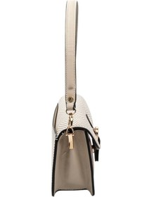 Resim Silver Polo Sp1279 Kadın Omuz Çantası Hasır Bej-taba-m105 Koyu Bej 