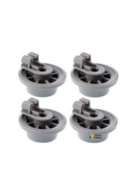 Resim Siemens Uyumlu Sx65l031eu Bulaşık Makinesi Sepet Tekerleği Alt Teker 4 Adet 