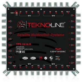 Resim 10X16 Kaskatlı Uydu Dağıtım Santrali Teknoline Zamak Multiswitch 