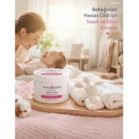 Resim Bebek Pişik Kremi Çinko Oksit ve Lanolin Içerikli Bariyer Krem Yoğun Onarıcı Cilt Bakım Kremi ( Lisinya ) 
