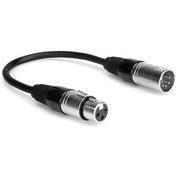 Resim Xlr Kablo - 5 Pin Erkek - 3 Pin Dişi - Dmx Adaptör - 1 Metre 
