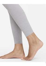 Resim Nike Yoga Luxe Leggings High Rise Yüksek Belli Lazer Kesim 7/8 Toparlayıcı Soft Tayt Gri 