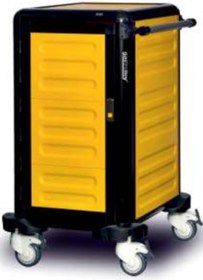 Resim Gastrolley tekli Gn Küvet Taşıma Arabası 75 (2 Yanı+ Arka Kapalı+ Kapılı) 