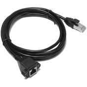 Resim BK Teknoloji Panel Montaj Rj45 Erkek Rj45 Dişi Uzatma Lan Kablosu-3 Metre 