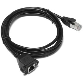 Resim BK Teknoloji Panel Montaj Rj45 Erkek Rj45 Dişi Uzatma Lan Kablosu-3 Metre 