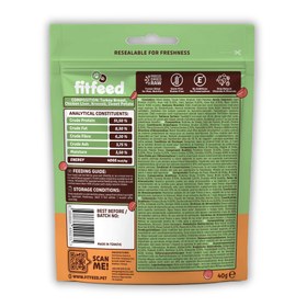 Resim Freeze-Dried Çiğ Hindi&Tatlı Patates Kedi Ödül Maması 40g 