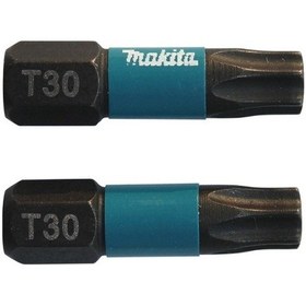 Resim Makita B 63694 Torx Vidalama Ucu. T30x25. Impact Black 2 Adet 