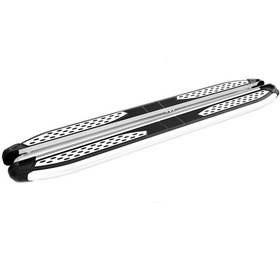 Resim Turtle Dacia Sandero Stepway Bji 2021-2024 Plus Araca Özel Uyumlu Yan Basamak Gri 