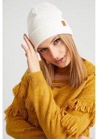 Resim Kadın Balıkçı Style %100 Pamuklu Kaşkorse, Terletmez, Ultra Hafif, Yumuşak Bere - Standart / Soft Beyaz Soft Beyaz 