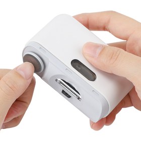 Resim 2'si 1 Arada Elektrikli Otomatik Tırnak Makası ve Cila Manikür Aleti 