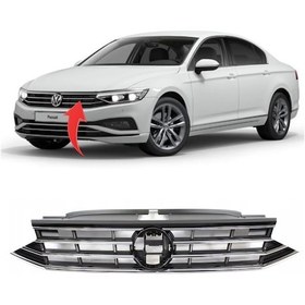 Resim Volkswagen 2019-2023 Arası Passat Ön Panjur 3G0853651AN B8.5 Passat Panjur 