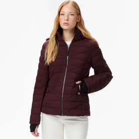 Resim Nautica Kadın Bordo Regular Fit Mont Desenli 117003891 Bordo 